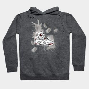 AJ IV - Sketch ! Grey Clouds ! HOT WEAR !!! Hoodie